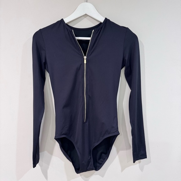 Michael Kors Other - Michael Michael Kors Mmk x 007 Scuba Zip-Up Swimsuit